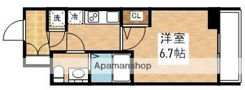 アドバンス新大阪ラシュレ(1K/5階)の間取り写真
