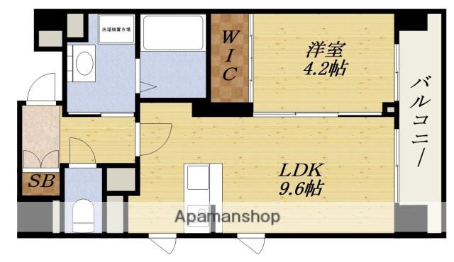 第26関根マンション(1LDK/3階)の間取り写真