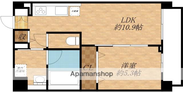 シャーメゾンサクセス新大阪(1LDK/5階)の間取り写真