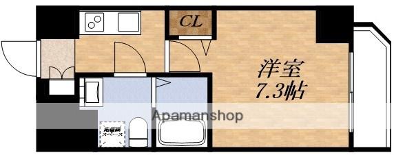 エグゼ新大阪南(1K/4階)の間取り写真