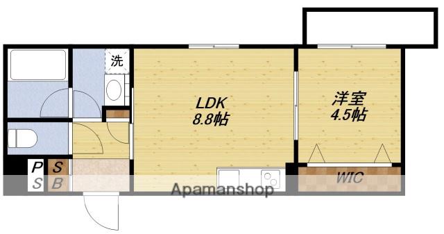 GRAN EPI(1LDK/1階)の間取り写真