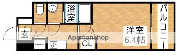 ララプレイス新大阪LD(1K/5階)の間取り写真