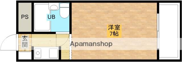新大阪ハイグレードコーポ(ワンルーム/4階)の間取り写真
