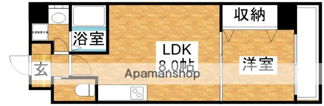 BRAVI新大阪(1LDK/9階)の間取り写真