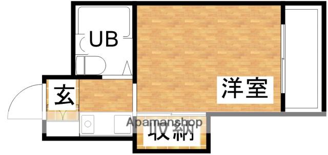 メゾン土井エリート(1K/2階)の間取り写真