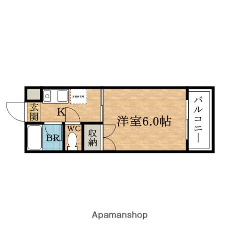 DO大阪港(1K/9階)の間取り写真