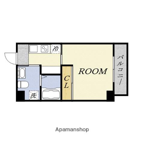 JJ COURT 市岡元町(1K/2階)の間取り写真