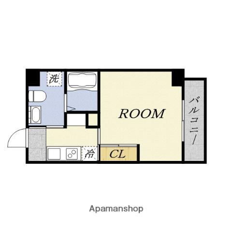 JJ COURT 市岡元町(1K/2階)の間取り写真
