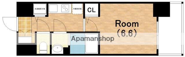 サンセリテ至誠会松崎町(1K/9階)の間取り写真