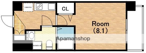 FDS WILL KOHAMA(1K/10階)の間取り写真
