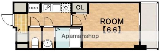 プレサンス天王寺ノースヴィアーレ(1K/8階)の間取り写真