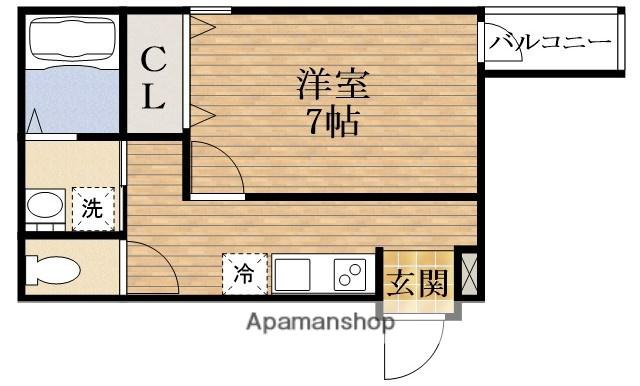 フジパレス加賀屋Ⅰ番館(1K/1階)の間取り写真