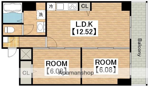 アーバンパーク住之江公園1(2LDK/8階)の間取り写真