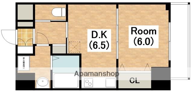 アーバンパーク住之江公園2(1DK/5階)の間取り写真