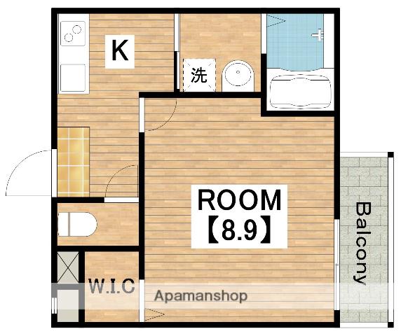 フジパレス堺中長尾3番館(1K/1階)の間取り写真