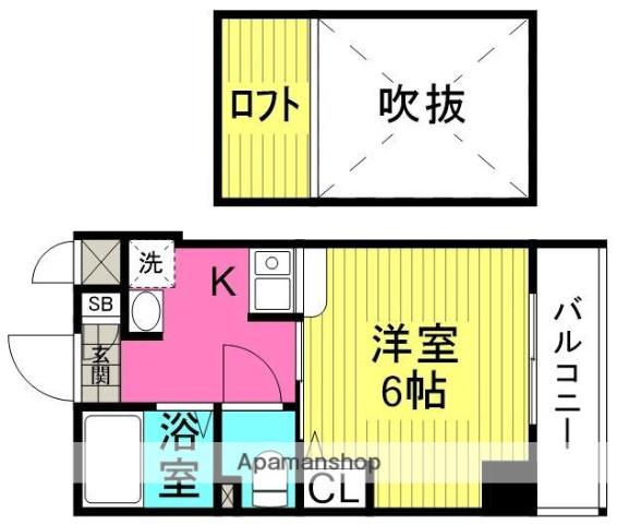 エステムコート新大阪Ⅲステーションプラザ(1K/8階)の間取り写真