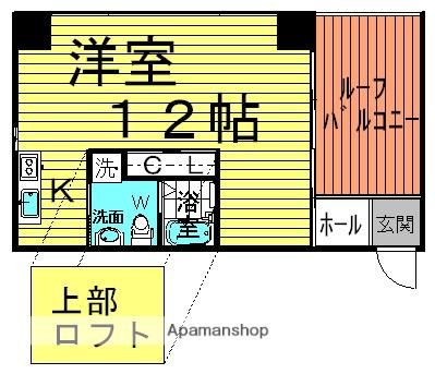 APT・新梅田(ワンルーム/7階)の間取り写真