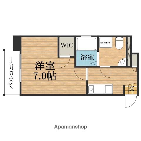 セレニテ日本橋EST(1K/10階)の間取り写真