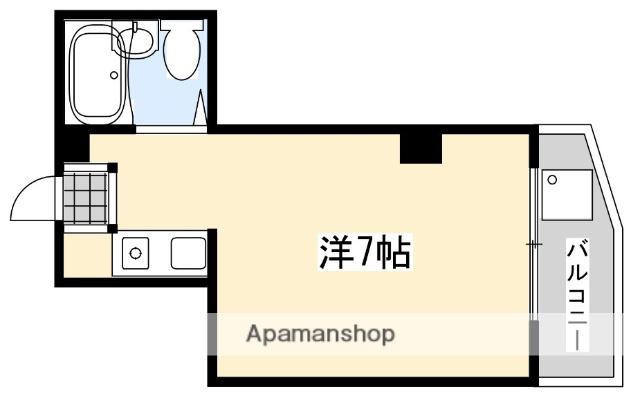 シップス甲斐田1(1K/1階)の間取り写真