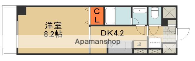 さんさん千林(1DK/5階)の間取り写真