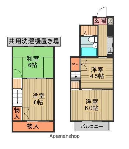 トゥリオーニ守口(4DK/5階)の間取り写真