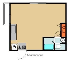 アイアイ守口ビル(ワンルーム/3階)の間取り写真