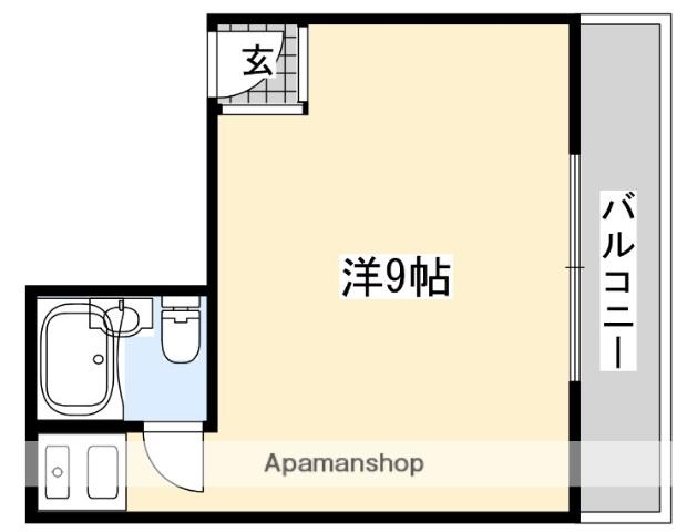 ファインコートⅡ石津元町(ワンルーム/3階)の間取り写真