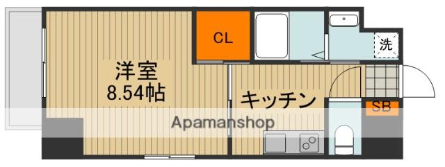 センターアヴェニュー守口(1K/5階)の間取り写真