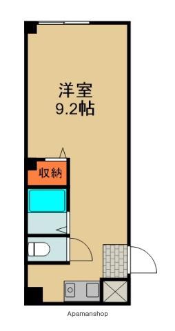 フォレスタトーヨー(ワンルーム/1階)の間取り写真