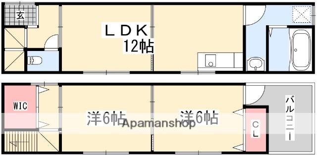 ＭＡＹＵＭＩハウス４６８号館(2LDK)の間取り写真