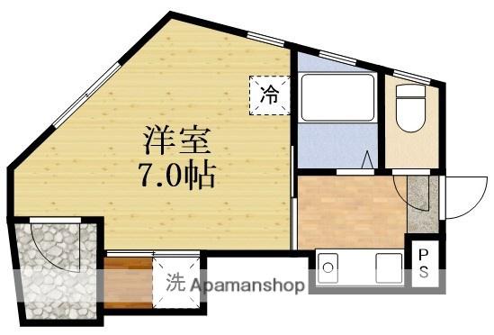 フェアリーコート(1K/3階)の間取り写真