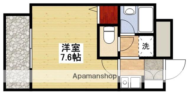 プレサンス新大阪1(1K/4階)の間取り写真