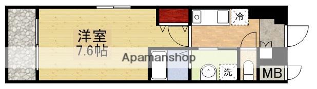 コンフォレスパ新大阪(1K/5階)の間取り写真