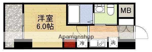 エステムコート新大阪101リンクス(1K/6階)の間取り写真