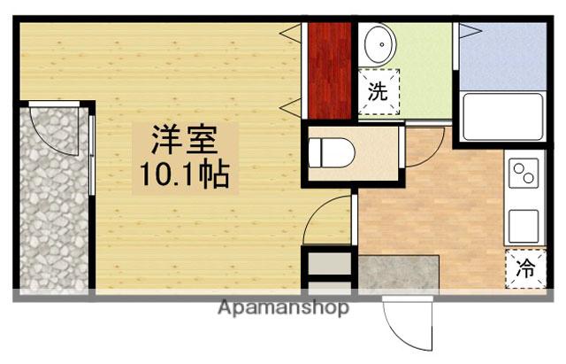 フジパレス垂水町(1K/3階)の間取り写真