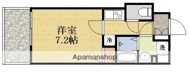 S-RESIDENCE新大阪リデンテ(1K/3階)の間取り写真