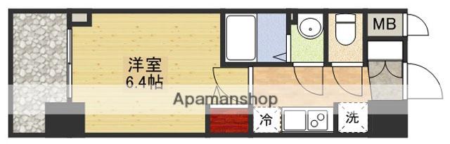 プレサンス新大阪イオリア(1K/9階)の間取り写真