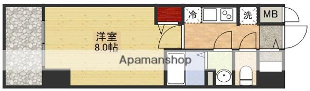 フェニックス新大阪(1K/2階)の間取り写真