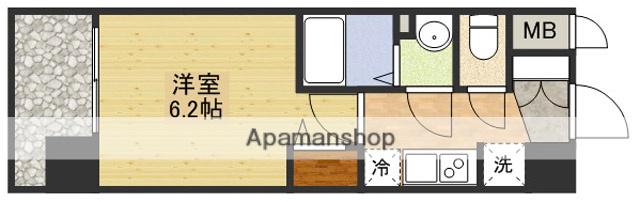 プレサンスOSAKA三国ネオス(1K/7階)の間取り写真