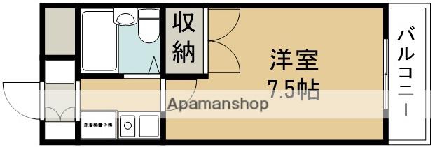 アメニティ刀根山(1K/3階)の間取り写真
