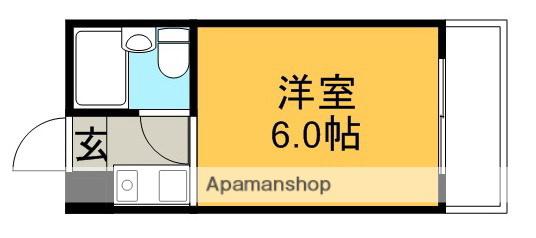 コーワマンション(1K/3階)の間取り写真