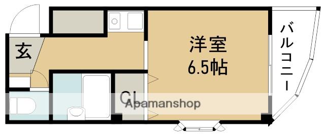 エアポート平和(1K/2階)の間取り写真