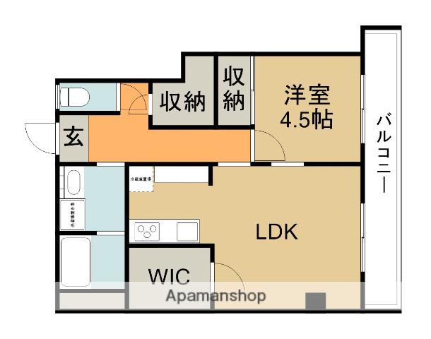 THE GRID PARK IKEDA(1LDK/2階)の間取り写真