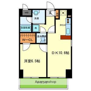 エルファ天王寺(1LDK/1階)の間取り写真