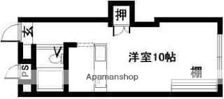 サンシャイン道野(1K/2階)の間取り写真