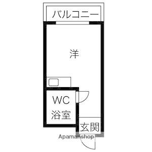 プレアール菱屋西(ワンルーム/2階)の間取り写真
