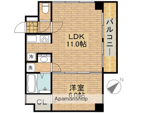 THE LEGEND OF SAKAI(1LDK/7階)の間取り写真