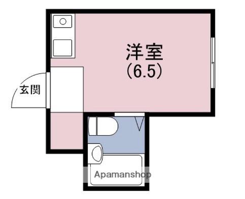 昭和グランドハイツ森之宮(ワンルーム/7階)の間取り写真