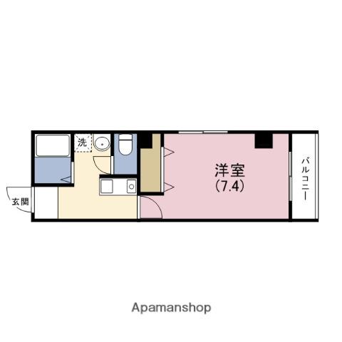 アイファースト緑橋(1K/5階)の間取り写真