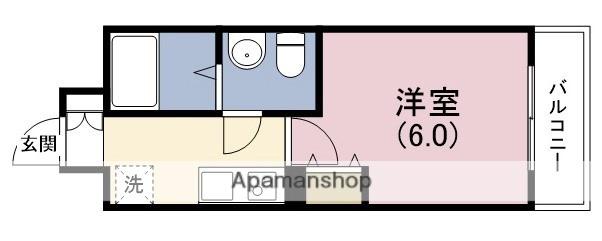 SERENITE北浜(1K/14階)の間取り写真